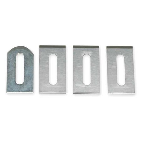 Replacement Blades for Stripper (45-164), 1 Straight Blade, 3 Rounded Blades
