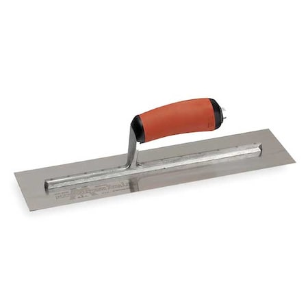 Concrete Finish Trowel, 14 In, Soft Grip