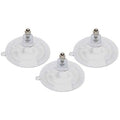 Hard Hat Window Mount Kit, Clear, 3 PK