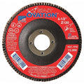 SAIT 78008 Ovation High Density Fiberglass Backed Flap Disc (Type 27) 4-1/2" x 7/8", 60 Grit