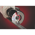 Abrasive Cut-Off Wheel, Type 1, 3 in Dia, 0.0625 in Thick, 3/8 in Arbor Hole Size, Aluminum Oxide