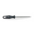 6" Triangle Single Cut Slim Taper File with Ergonomic Handle