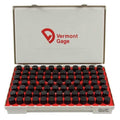 Black Ox-Coated Pin Gauge Set, Dim Type "