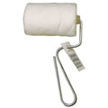 Mini Paint Roller Frame & Cover, Cage, Steel Handle, 3" Rollers