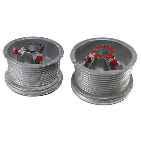 Light Commercial Drum,4 In Keyed,PK2
