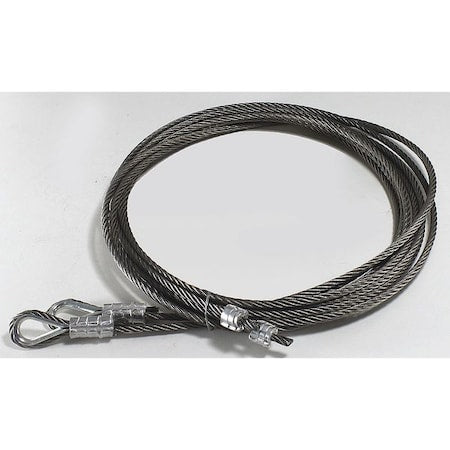 Spring Lift Cable,1/8 In,104 In.,PK2