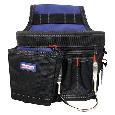Tool Pouch, Tool Pouch, Black, Polyester, 5 Pockets