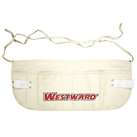 Tool Apron, Tool Apron, Off-White, Canvas, 5 Pockets