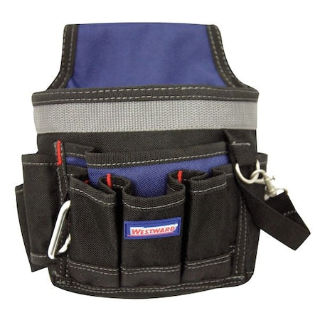Tool Pouch, Tool Pouch, Black, Polyester, 6 Pockets