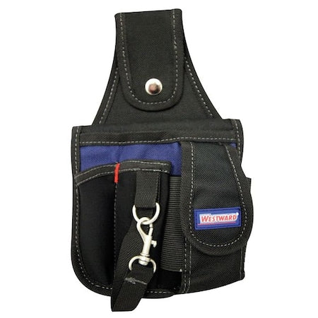 Tool Pouch, Tool Pouch, Black, Polyester, 4 Pockets