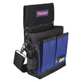 Tool Pouch, Tool Pouch, Black/Blue, Polyester, 13 Pockets