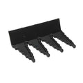 Hygienic Tool Holder, 9 3/8 in L, Black
