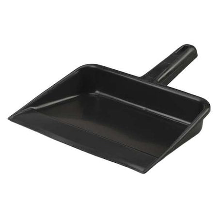 Hand Held Dust Pan, Black, Polypropylene