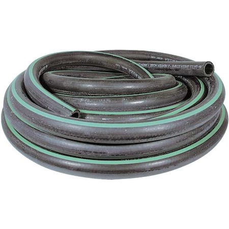Heater Hose, 1" ID x 50 ft. L, Black, Green