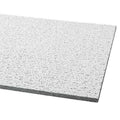 Fissured Ceiling Tile, 24 in W x 24 in L, Square Lay-In, 15/16 in Grid Size, 16 PK