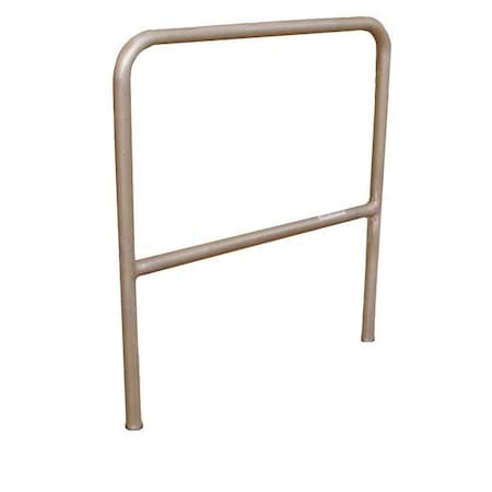 Safety Railing, OAL60In, OAH42In, Alum