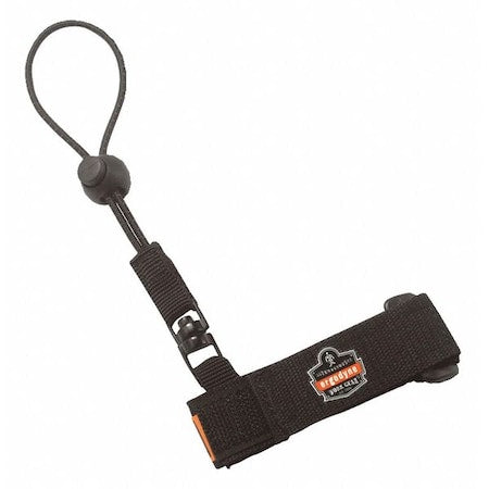 Tool Lanyard, 7-1/2 In. L, Black, 2 lb.