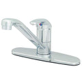 Low Arc Kitchen Faucet, Manual, Single Hole Only Mount, 1 Hole