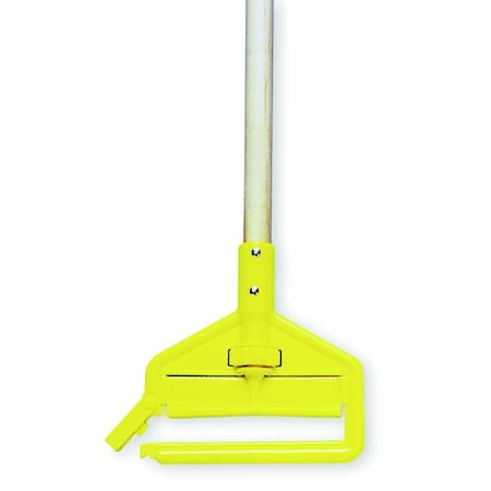 60" Slide On Wet Mop Handle, Gray, Aluminum