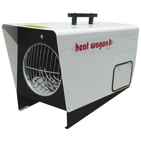 Portable Electric Salamander Heater, 18kW/12kW, 208/240V AC, 3 Phase, 65,000/41,200 BtuH