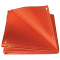 Welding Blanket, Fiberglass, 10 ft. W., 8 ft. H., 32 oz/sq yd, 1,750 Degrees F Withstand Temp., Red