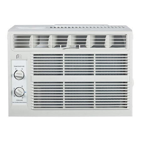 Window AC 5000 BTU13.251612 inLxWxH, 115V AC, 16 in W.