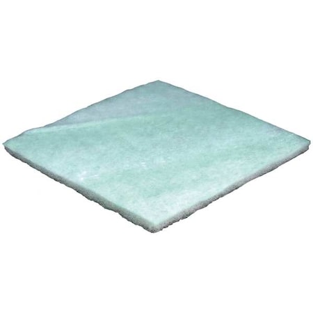 Paint Collector Filter Pad,2 In. D,PK25