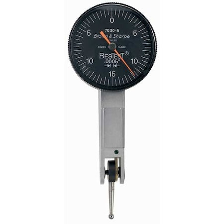 Dial Test Indicator, Hori, 0 to 0.030 In