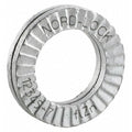Wedge Lock Washer, For Screw Size #8 Steel, Advanced Corrosion Resistance Finish, 20 PK