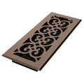 Floor Register 5.5 X 13.5, Brushed Nickel, Plastic