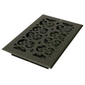 Sidewall/Ceiling Register 7.5 X 11.5, Textured Black, Steel