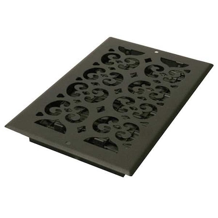 Sidewall/Ceiling Register 7.5 X 11.5, Textured Black, Steel