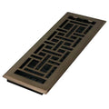 Floor Register 5.5 X 13.5, Rubbed Bronze, Plastic