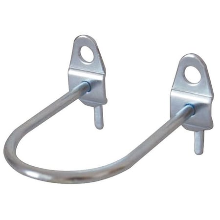 U-Shaped Pegboard Hook, 1 3/4 In ID, PK5