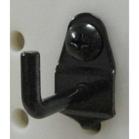 Single Rod Pegboard Hook, 1-1/8 In, PK10
