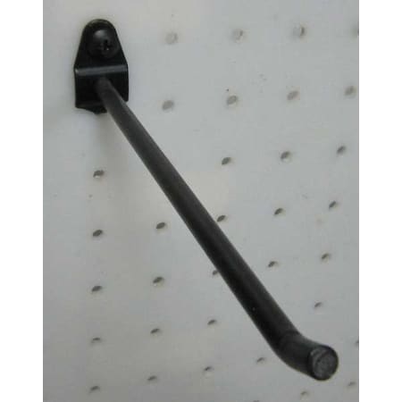 Single Rod Pegboard Hook, 6 1/2 in L, PK10