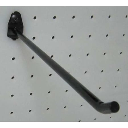 Single Rod Pegboard Hook, 8 In, PK5
