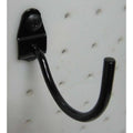 Curved Pegboard Hook, 2 1/4 in L, PK10