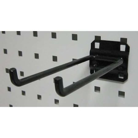Double Rod Pegboard Hook, 5-3/4 In, PK5