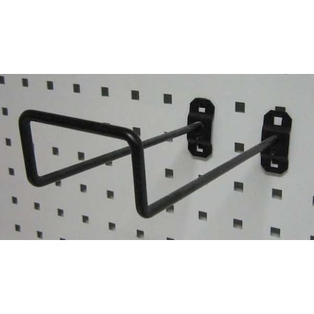 Double Closed-End Pegboard Hook, 8 In, PK5