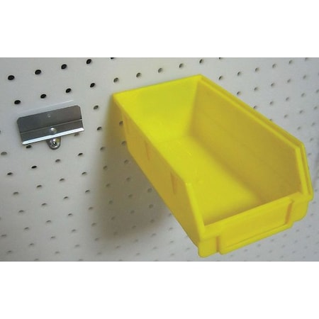 Pegboard Bin Kit, 3 x 4-1/8 x 7-3/8, PK24