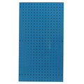 Square Hole Pegboard, 42-1/2x24, Blue, PK2