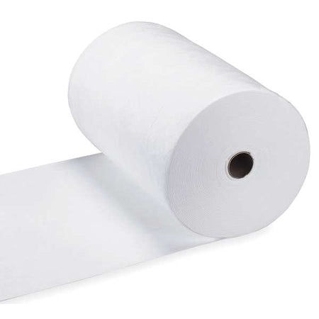 Sorbent Roll, 44 gal, 30 in x 150 ft, Oil, White, Polypropylene