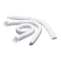 Sorbent Sock, 12 gal, 3 in x 48 in, Oil, White, 12 PK