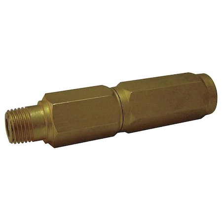 Snubber, Piston, 1/4 In NPT, 3000 psi, Brass