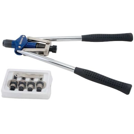 Rivet Nut Tool, Aluminum / Steel, No. 10-24, 1/4"-20, 3/8"-16, 5/16"-18