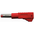Banana Plug, CAT II 300V, 2-1/2", Red