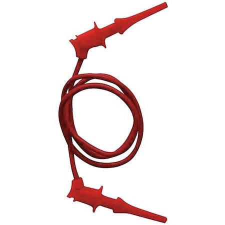 Test Leads, Red, 300 V, 1 ft