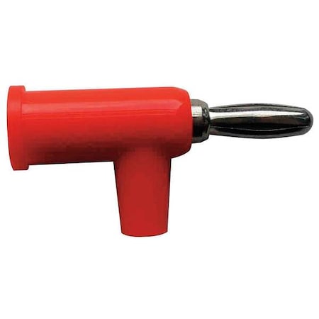Banana Plug, 33VAC/70VDC, Red, PK10