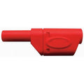 Banana Plug, CAT III 1000V, 2-1/8", Red